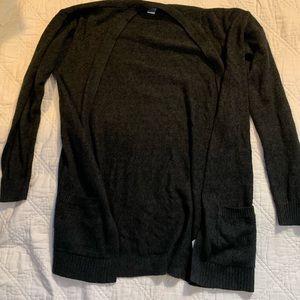 old navy, sweater jacket, grey, size 14/x large, newer, lightweight